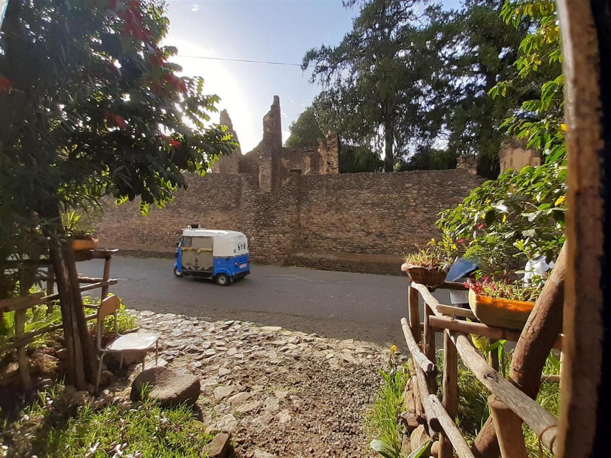 Lodge Du Chateau Gonder ภายนอก รูปภาพ