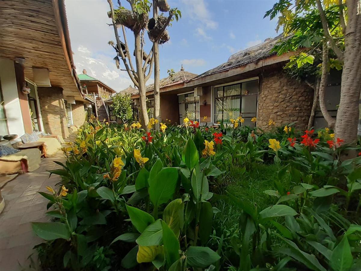 Lodge Du Chateau Gonder ภายนอก รูปภาพ